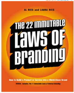 One of the best brand strategy books available, "The 22 Immutable Laws of Branding" provides essential insights into creating and maintaining a strong brand.